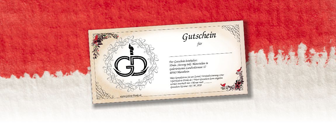 Gutschein Mit diesen Gutschein erhält ihr Beschenkter was Neues zu erleben.