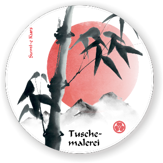 Sumi-e Japanische Tuschemalerei